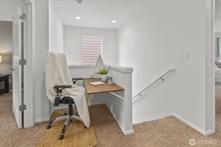 Upstairs Office Nook