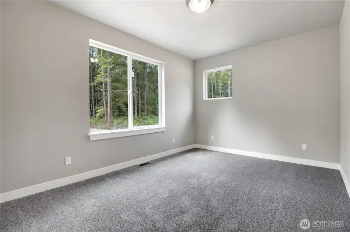 second bedroom to the left of the bathroom. second bedroom to the left of the bathroom.