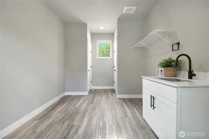 Spacious area with closet space and furnace. Garage is fully finished! drywall and painted! Spacious area with closet space and furnace. Garage is fully finished! drywall and painted!