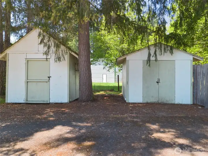2 shed for your outdoor supplies