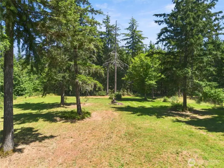 Walk through your property and enjoy the quiet life.