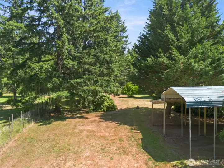 Mostly level 5+ acres.