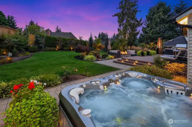 Stunning backyard!