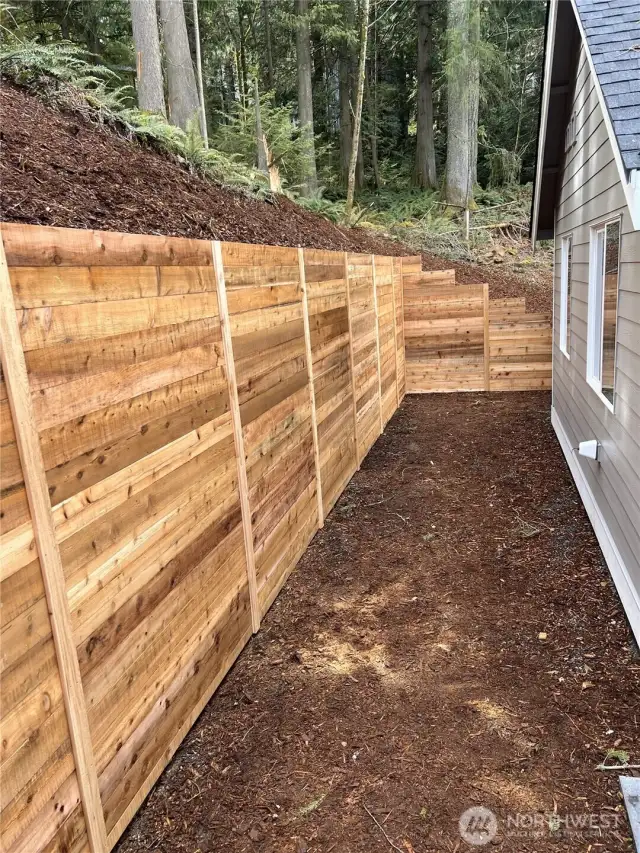New Back Fence