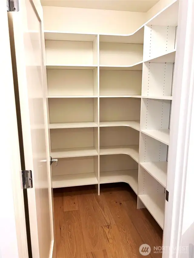 Walk-in kitchen pantry!