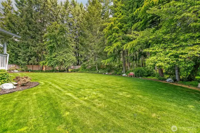Plenty of room for outdoor activities.
