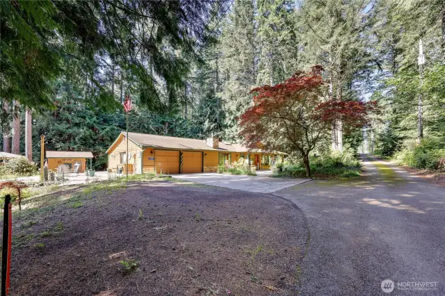 Circular driveway