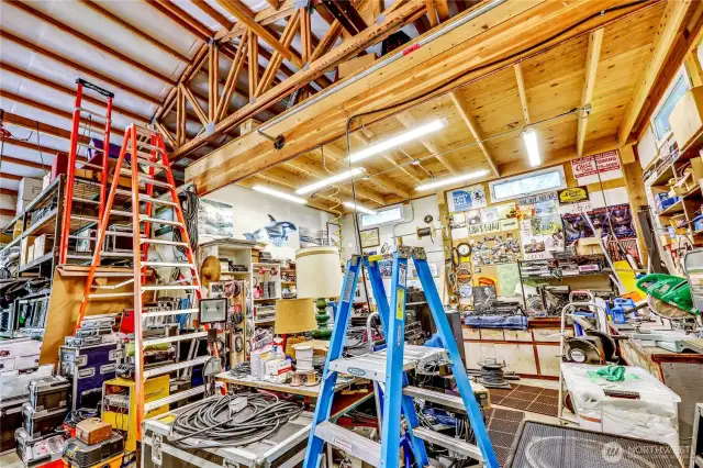 Loft area in warehouse