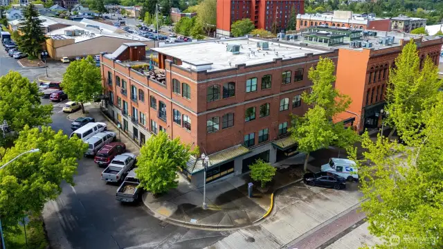 Shared Rooftop area