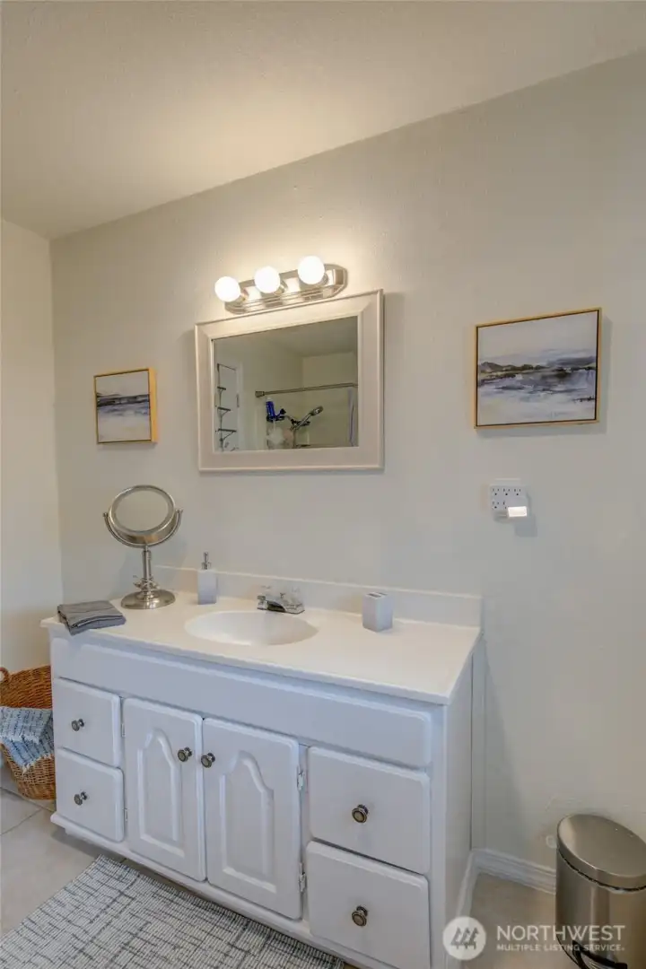 Upstairs bathroom.