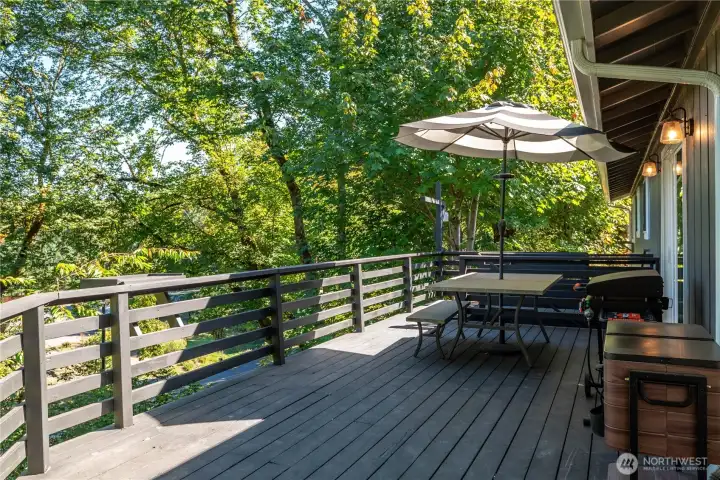 Spacious Private Deck