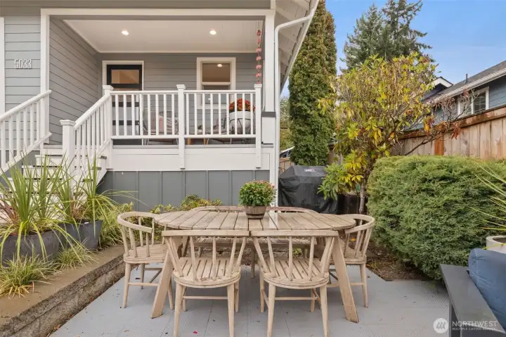 Perfect spot for summer dinners!