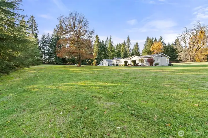 6 acres, including 2 fenced acres