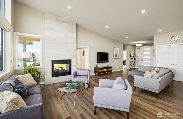 Living room, open concept