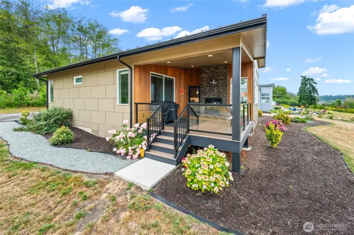 Rear Entrance to the Deck