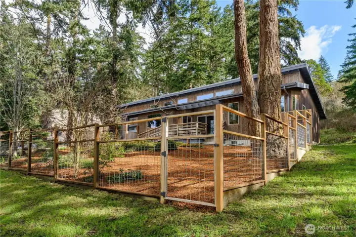 This view reveals the home’s balanced proportions and clean lines, reflecting the thoughtful architectural design throughout.