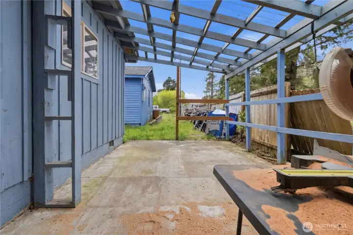Unit 1- backyard patio