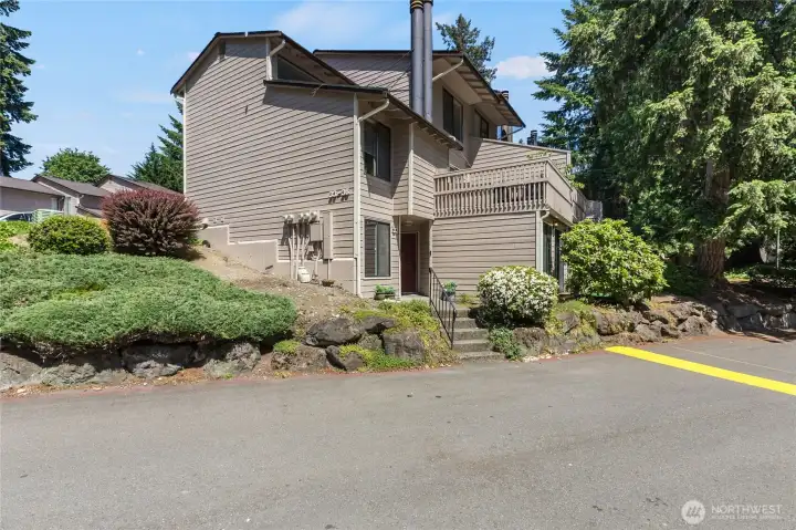 Private end unit. Convenient location. Affordable.