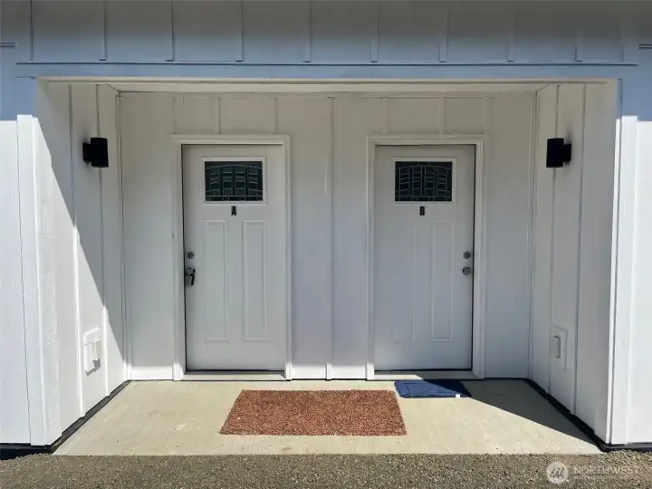 Duplex Unit A and B