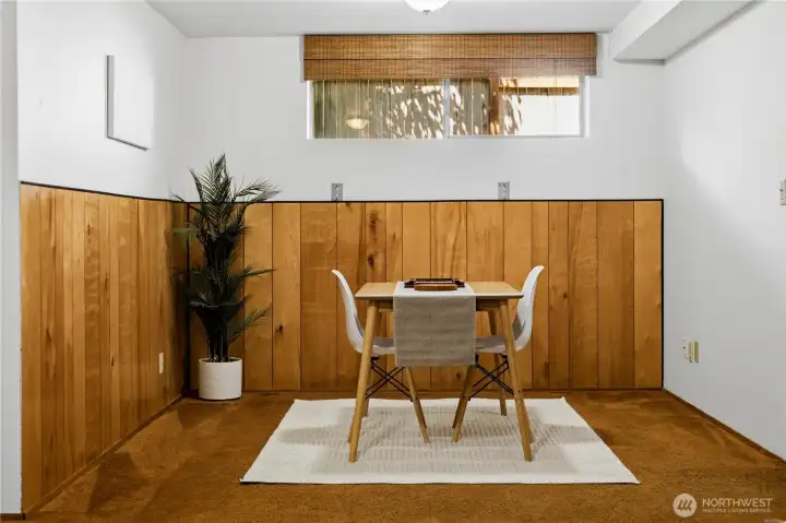 Thoughtful retro details throughout the home add warmth, personality, and a sense of nostalgia. Thoughtful retro details throughout the home add warmth, personality, and a sense of nostalgia.