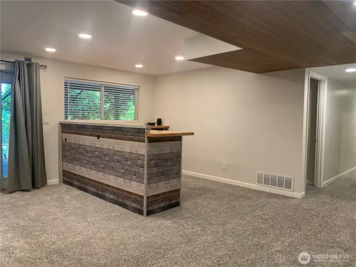 Lower office area