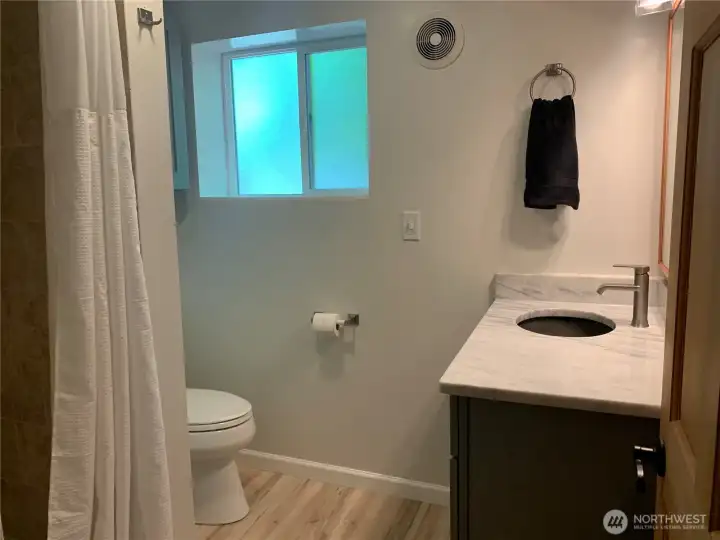 Lower bathroom