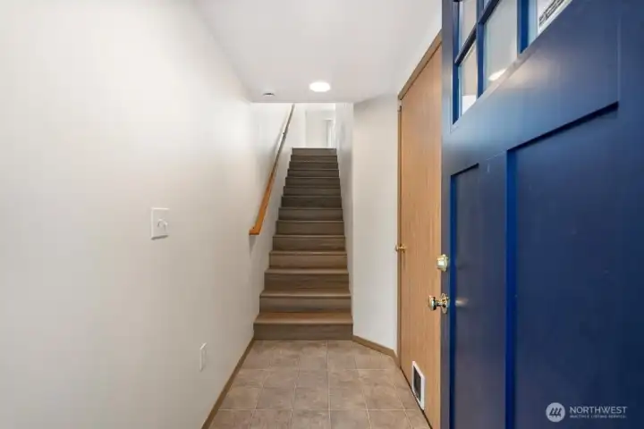 Stairs from entry