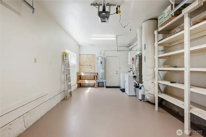 Garage w/Epoxy Floors