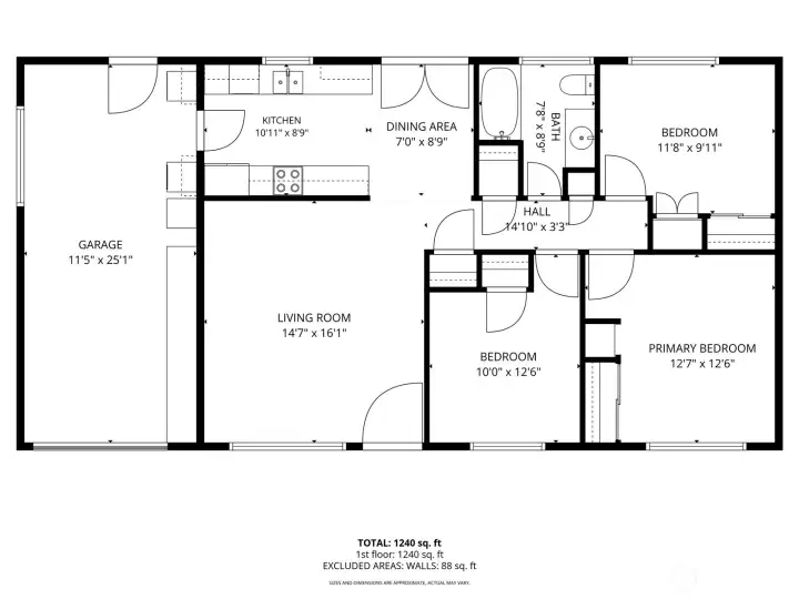 Floor Plan with Dimensions