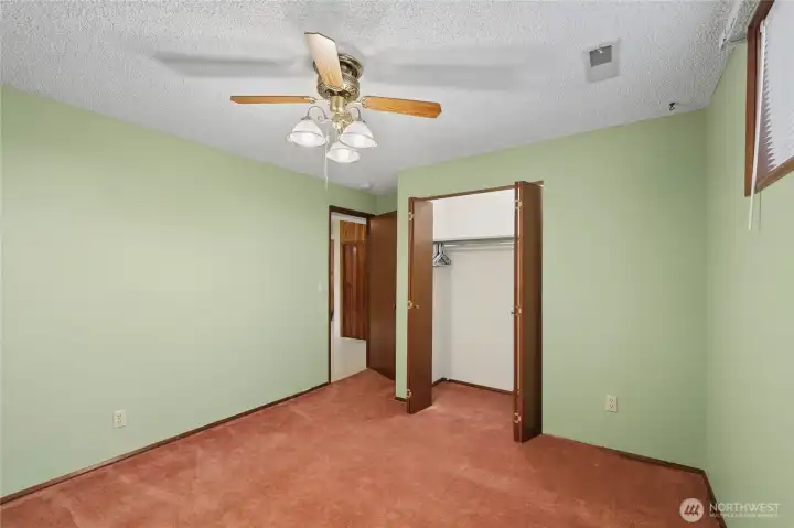 Downstairs bedroom (non-conforming)