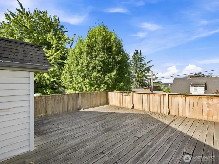 From here you'll have river views!