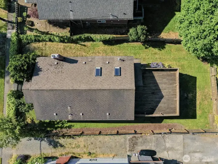 Nice sized lot with so much potential.