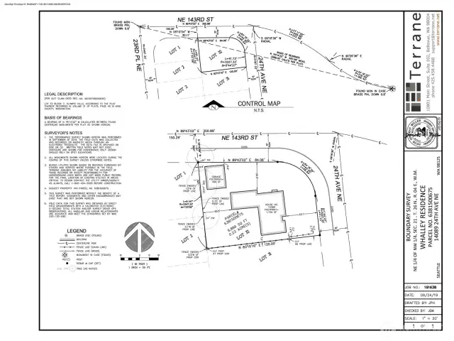 Boundary Survey of the property