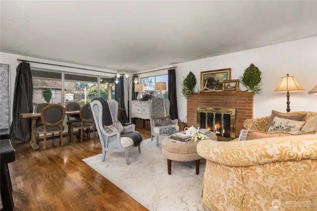 Dining Room & Living Room