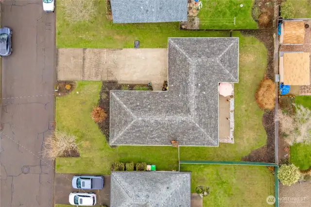 Aerial View of Roof