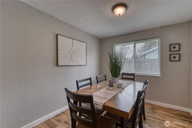 Another dining room view.