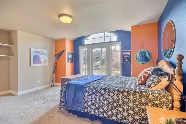 Bedroom #2 is a Junior Suite with a private full bathroom