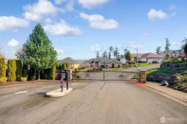 Gated community of Morningview Ridge
