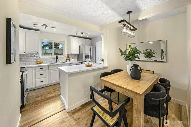 Dining room space