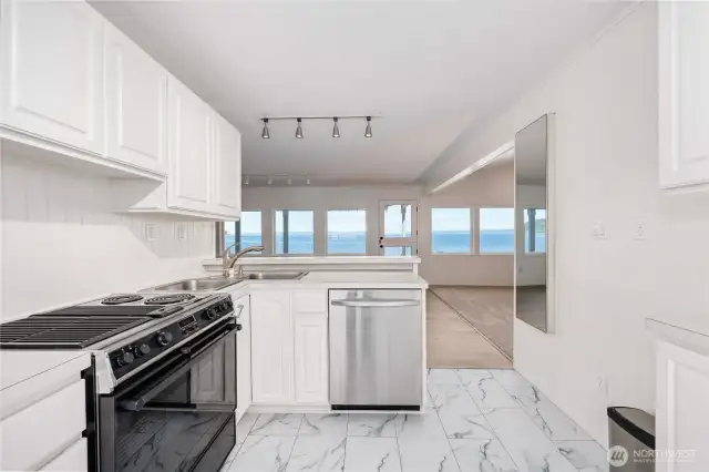 Kitchen with a view