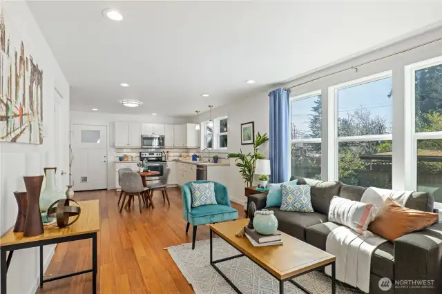 The efficient, livable layout makes the most of every square foot without sacrificing comfort or openness.