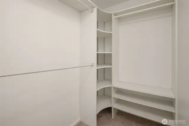 Primary Walk in Closet