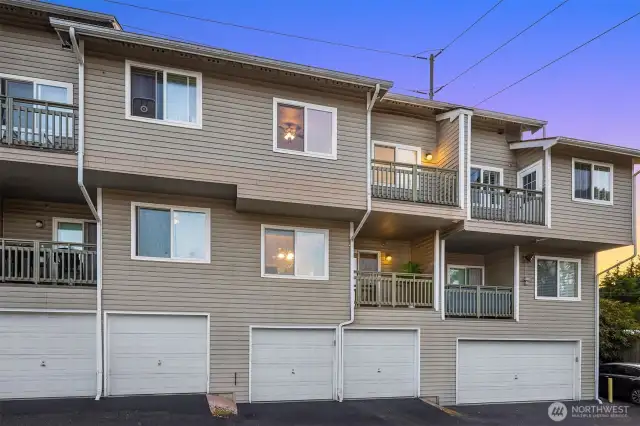 Backside of Condo