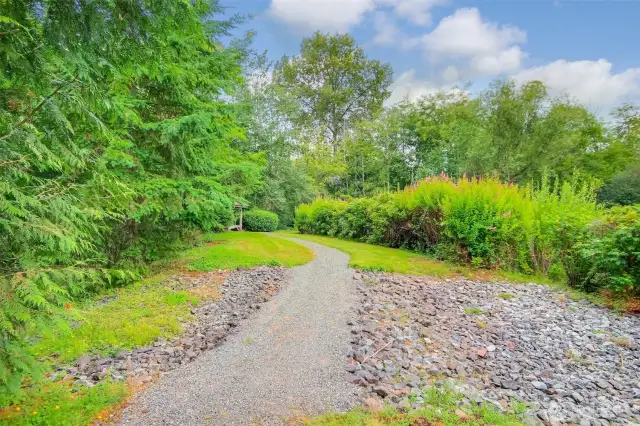 Private trail in Nature's Landing