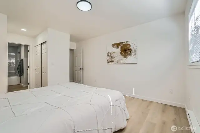 Access to bathroom from your bedroom.