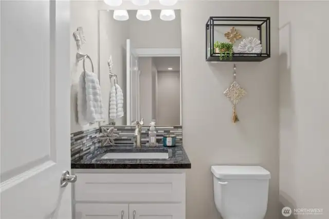 Half Bath on Main.