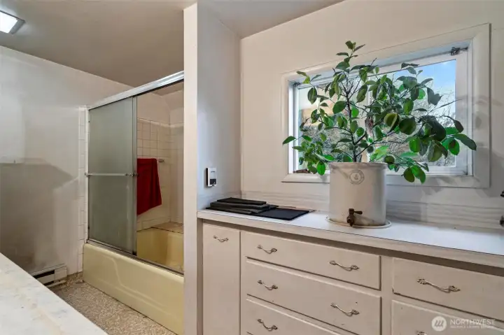 Main Floor Bath in Home