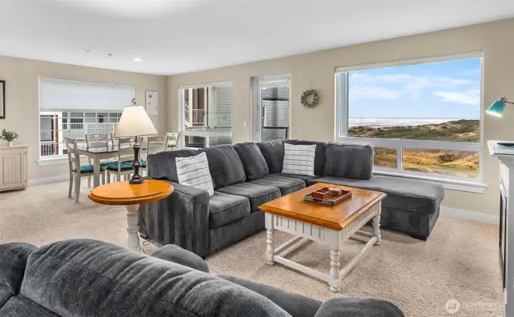 Spacious, bright and with an inspiring view