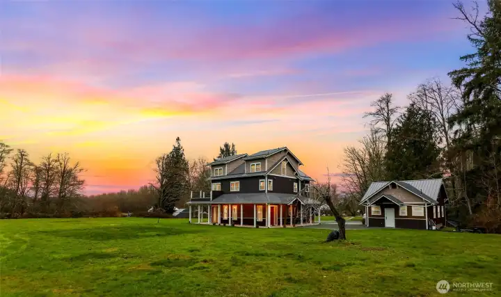 Property with guest house for rental income
