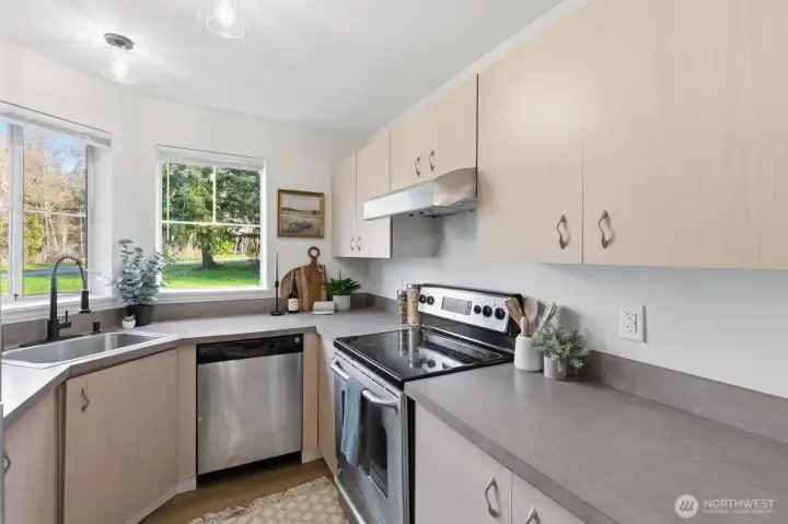 Lots of counter space